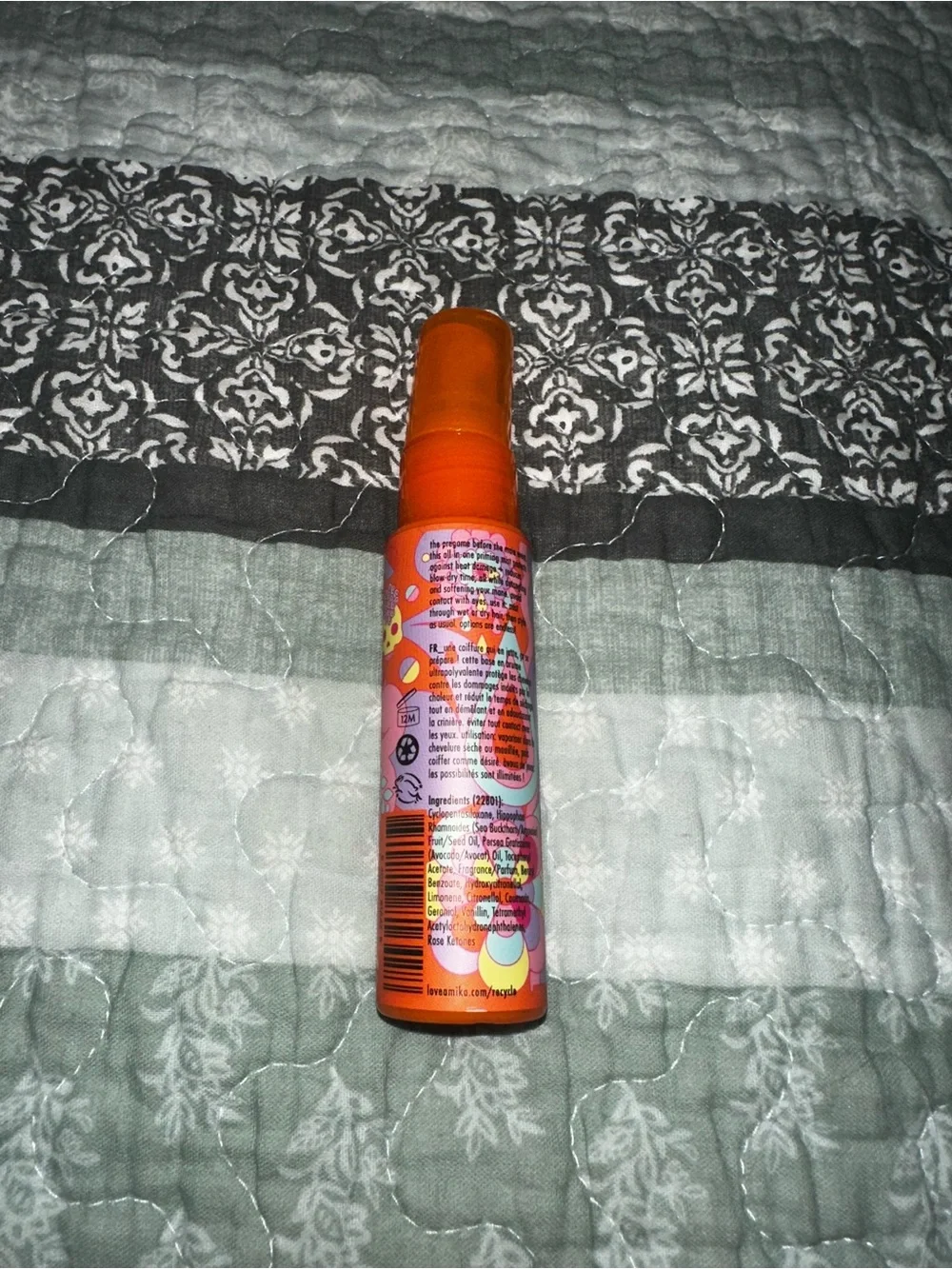 amika Orange Detangling Primer Spray for Kids
